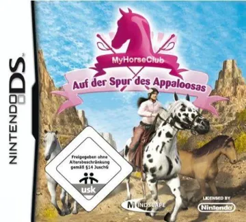 My Horse Club (Europe) (En,De,Es,It,Nl) box cover front